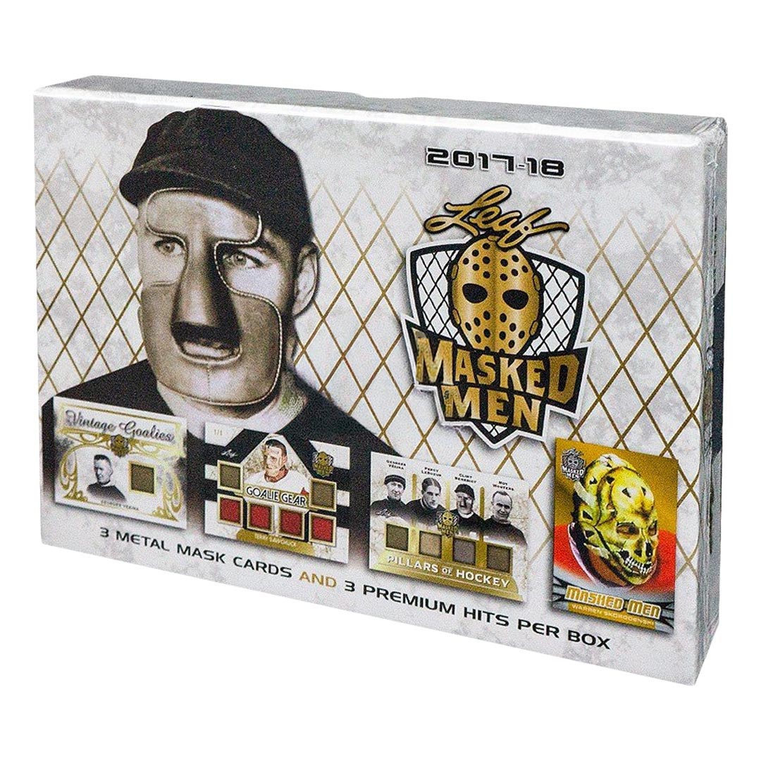 2017-18 Leaf Masked Men Hockey Box
