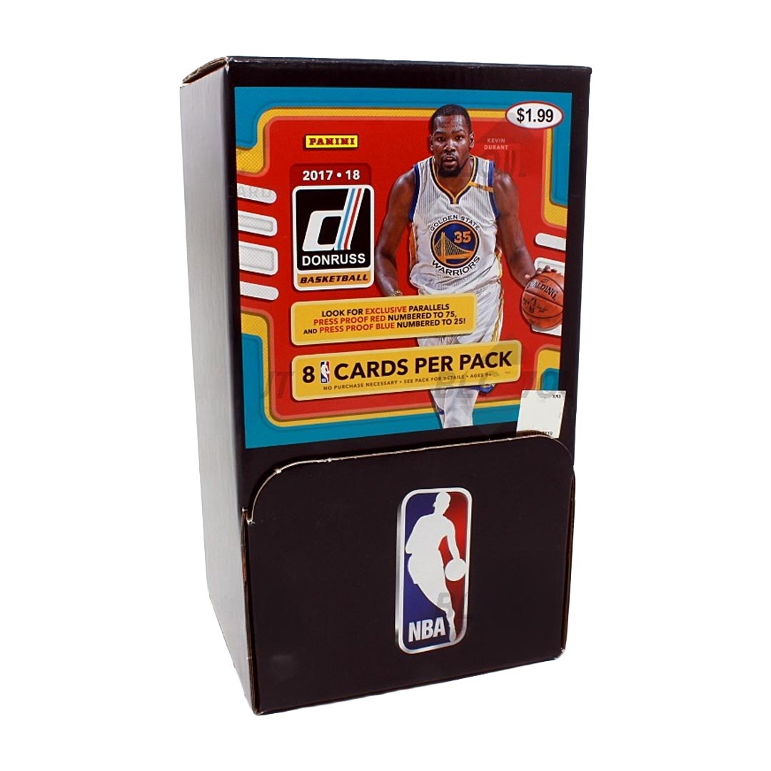 2017-18 Panini Donruss Basketball Gravity Feed Box