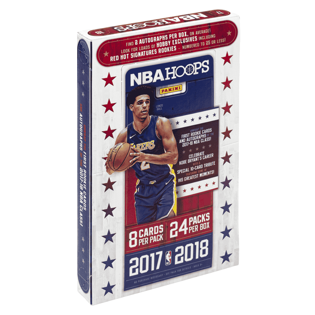2017-18 Panini NBA Hoops Basketball Hobby Box