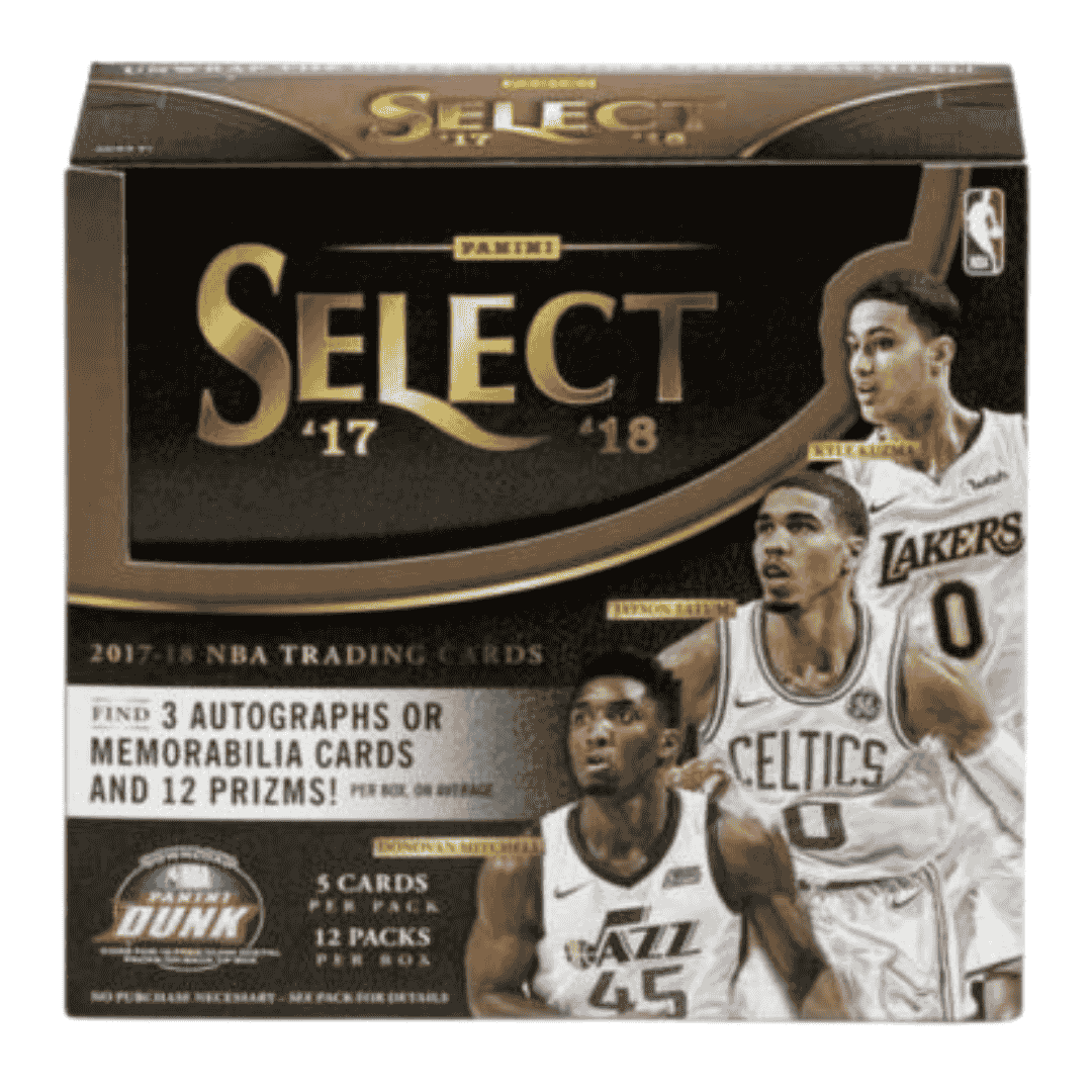 2017-18 Panini Select Basketball Hobby Box
