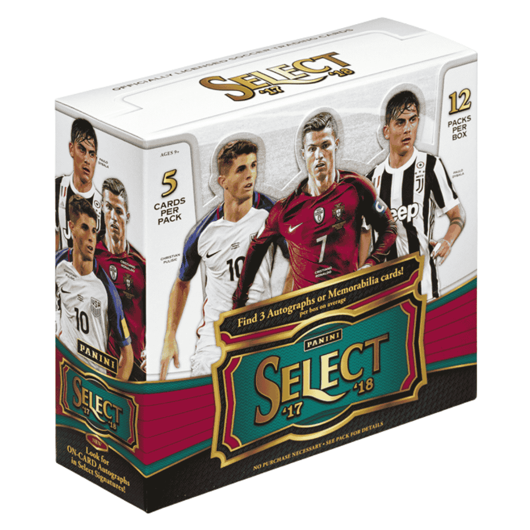 2017-18 Panini Select Soccer Hobby Box