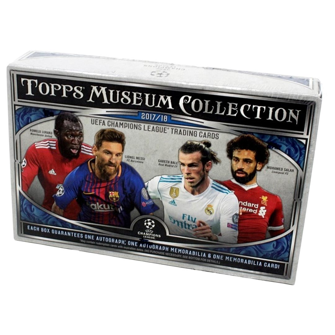 2017-18 Topps UEFA Champions League Museum Collection Soccer Box
