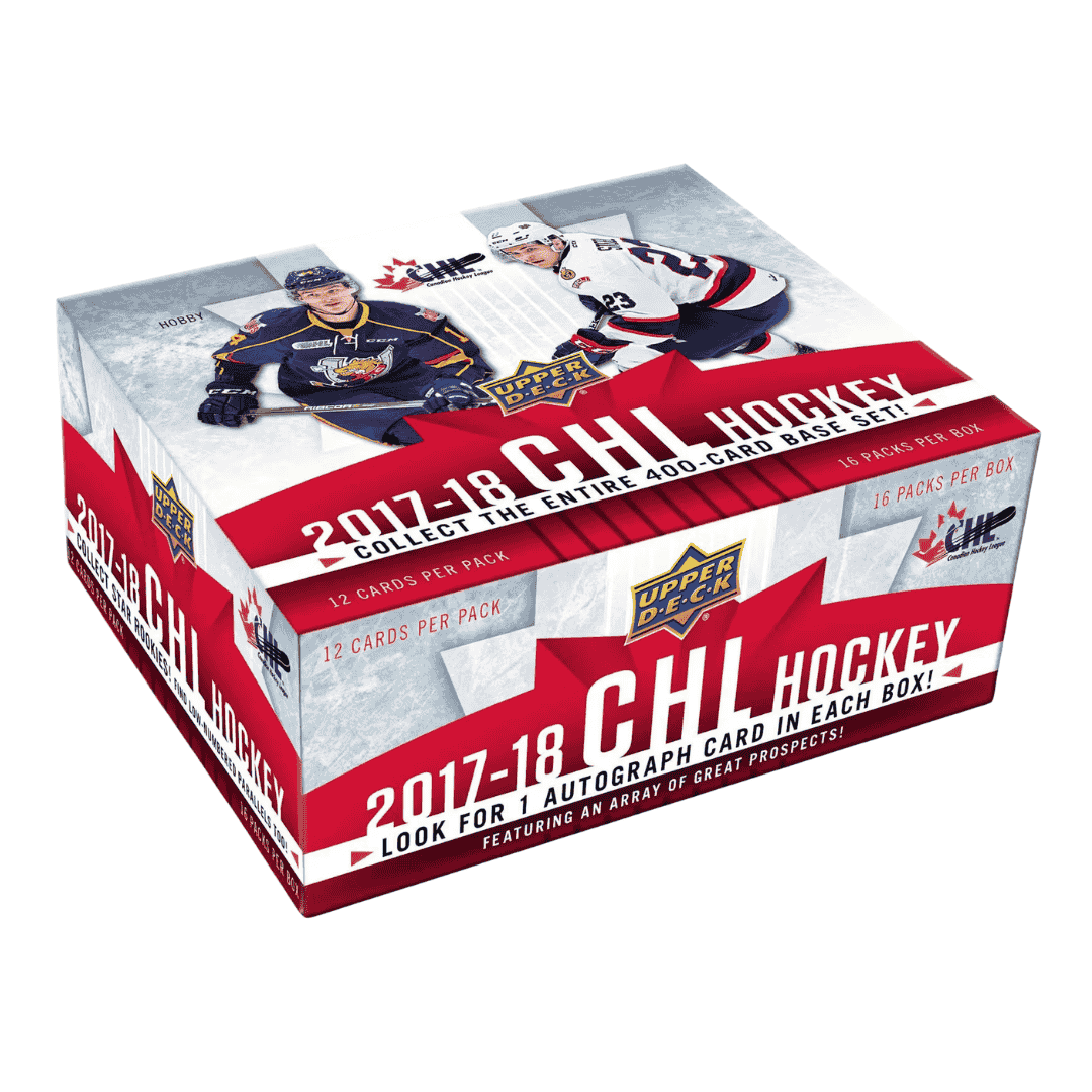 2017-18 Upper Deck CHL Hockey Hobby Box