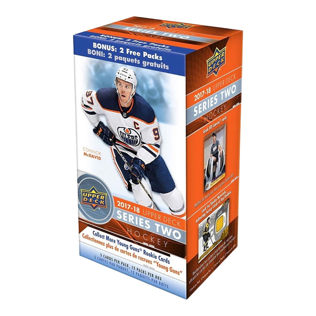2017-18 Upper Deck Series 2 Hockey Blaster Box