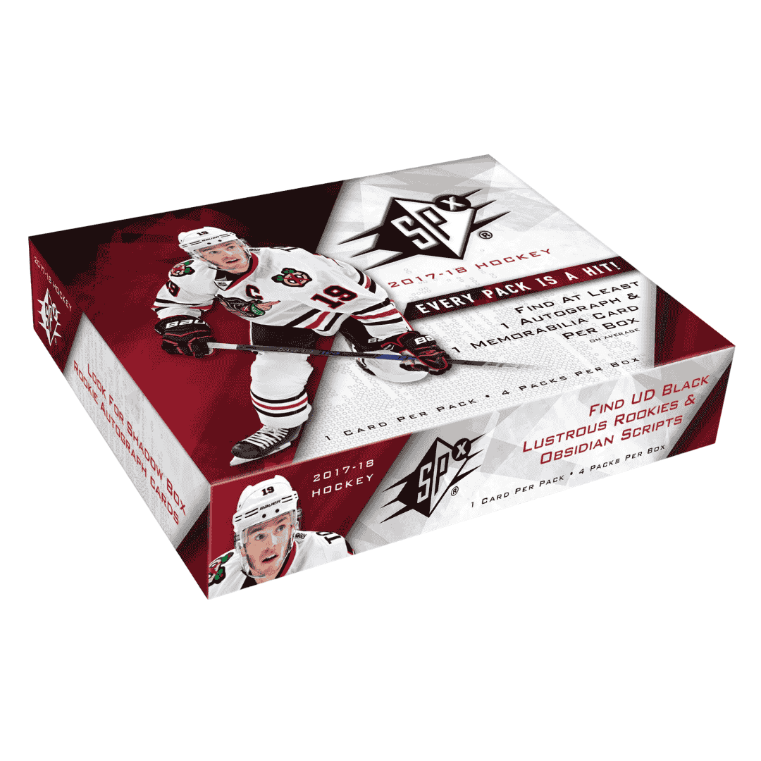 2017-18 Upper Deck SPx Hockey Hobby Box