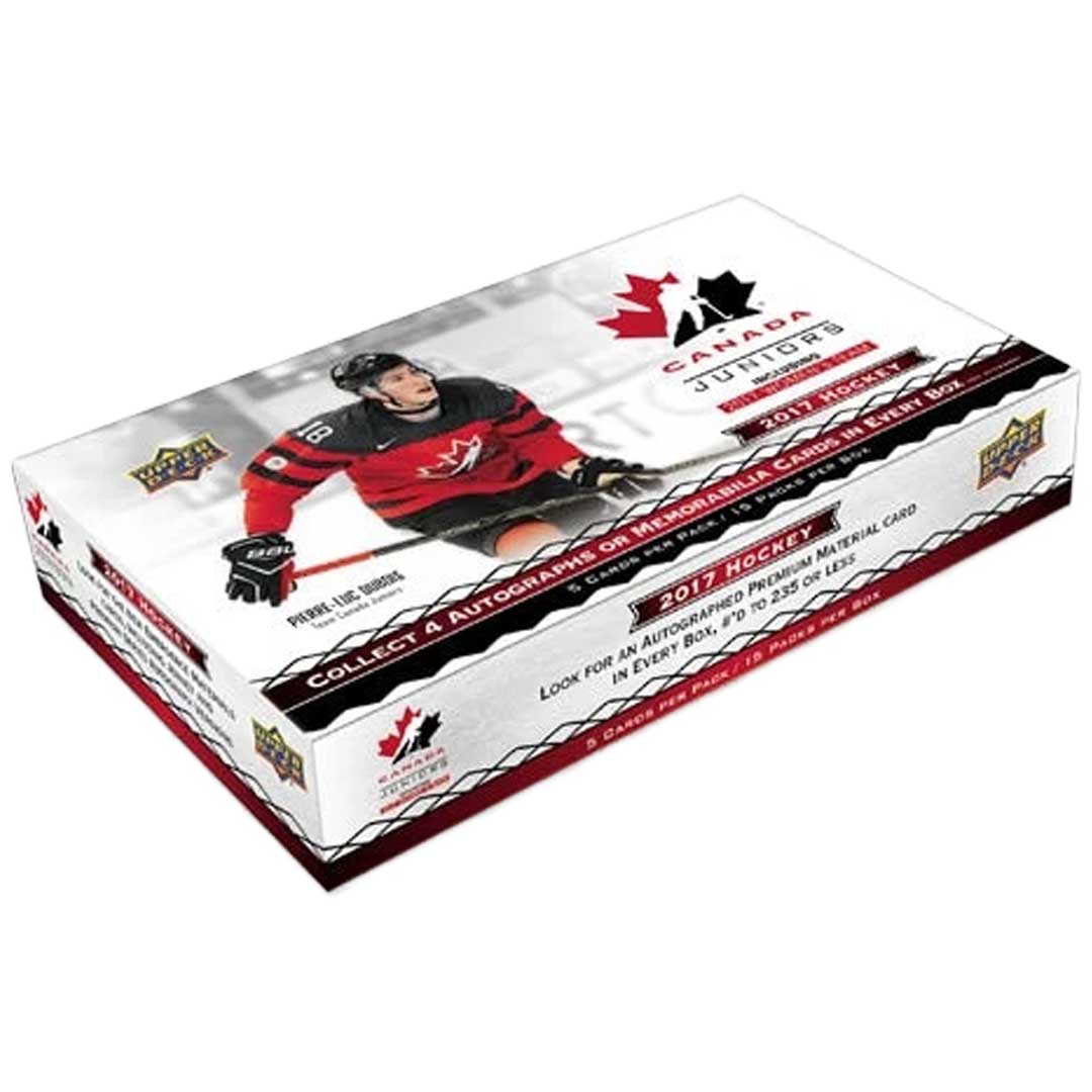 2017-18 Upper Deck Team Canada Juniors Hockey Hobby Box