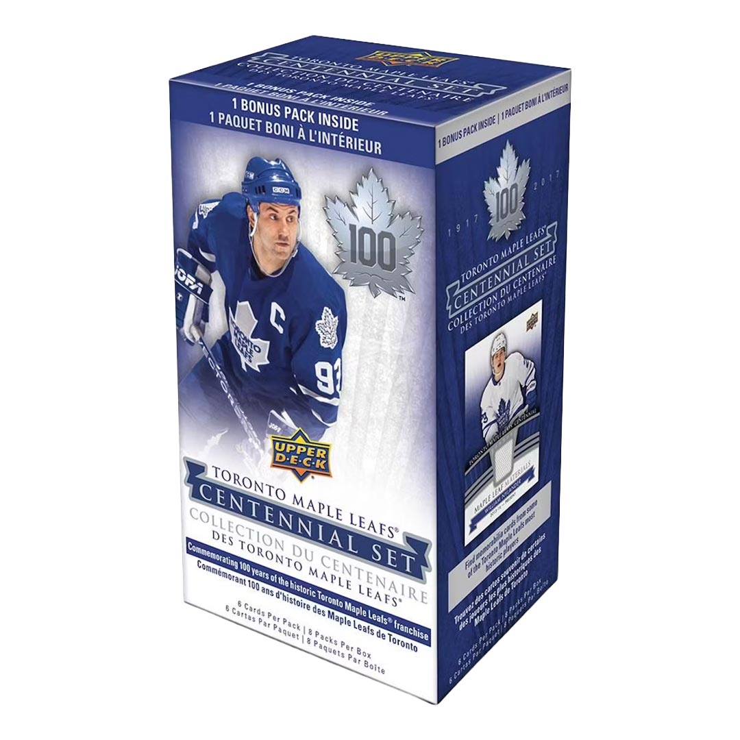 2017-18 Upper Deck Toronto Maple Leafs Centennial Hockey Blaster Box