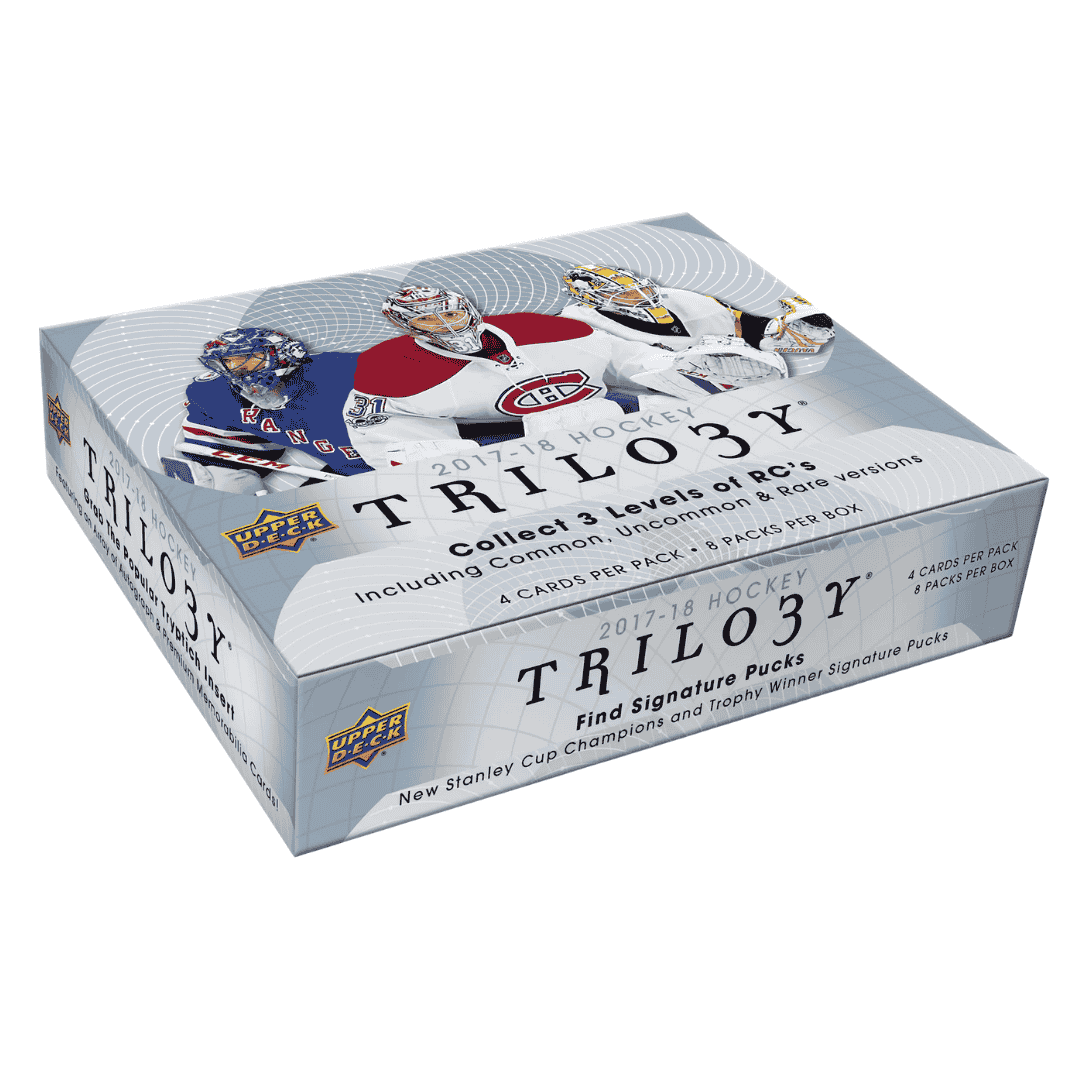 2017-18 Upper Deck Trilogy Hockey Hobby Box