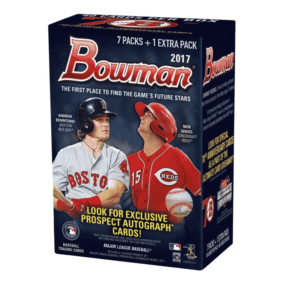 2017 Bowman Baseball Blaster Box
