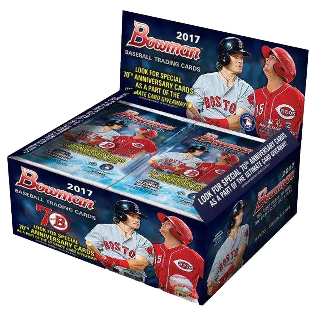 2017 Bowman Baseball Retail Box
