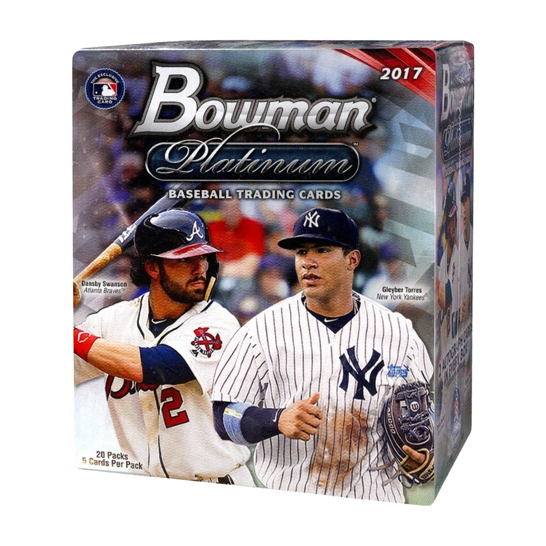 2017 Bowman Platinum Baseball Collector Box