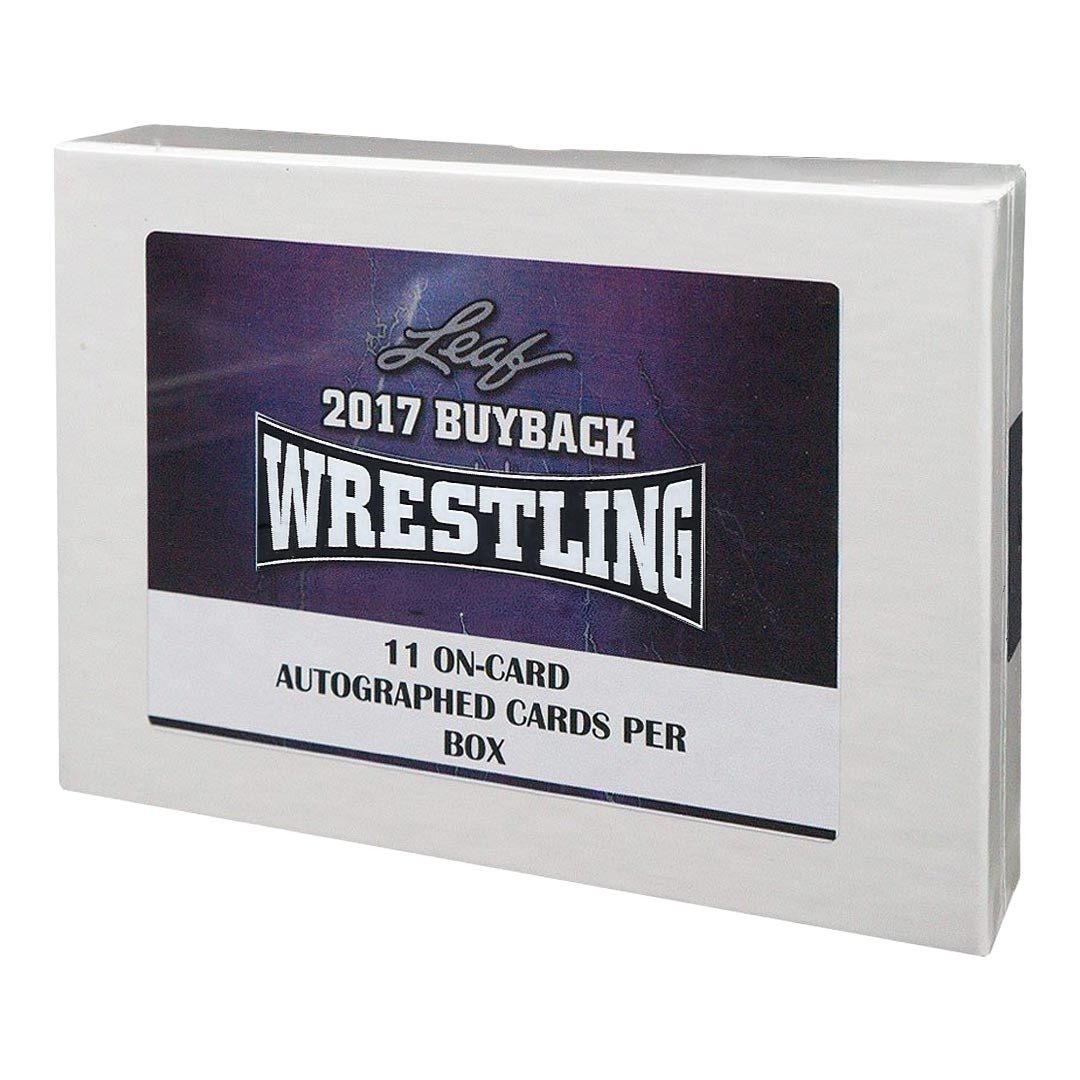2017 Leaf Buyback Wrestling Box