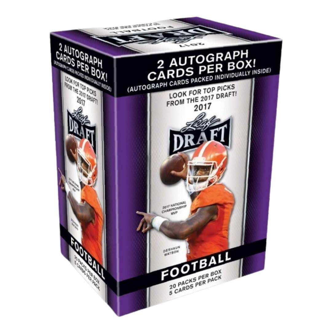 2017 Leaf Draft Football Blaster Box