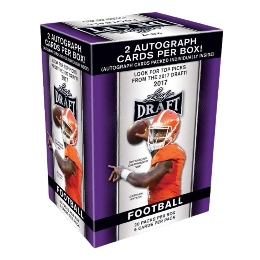 2017 Leaf Draft Football Retail Box