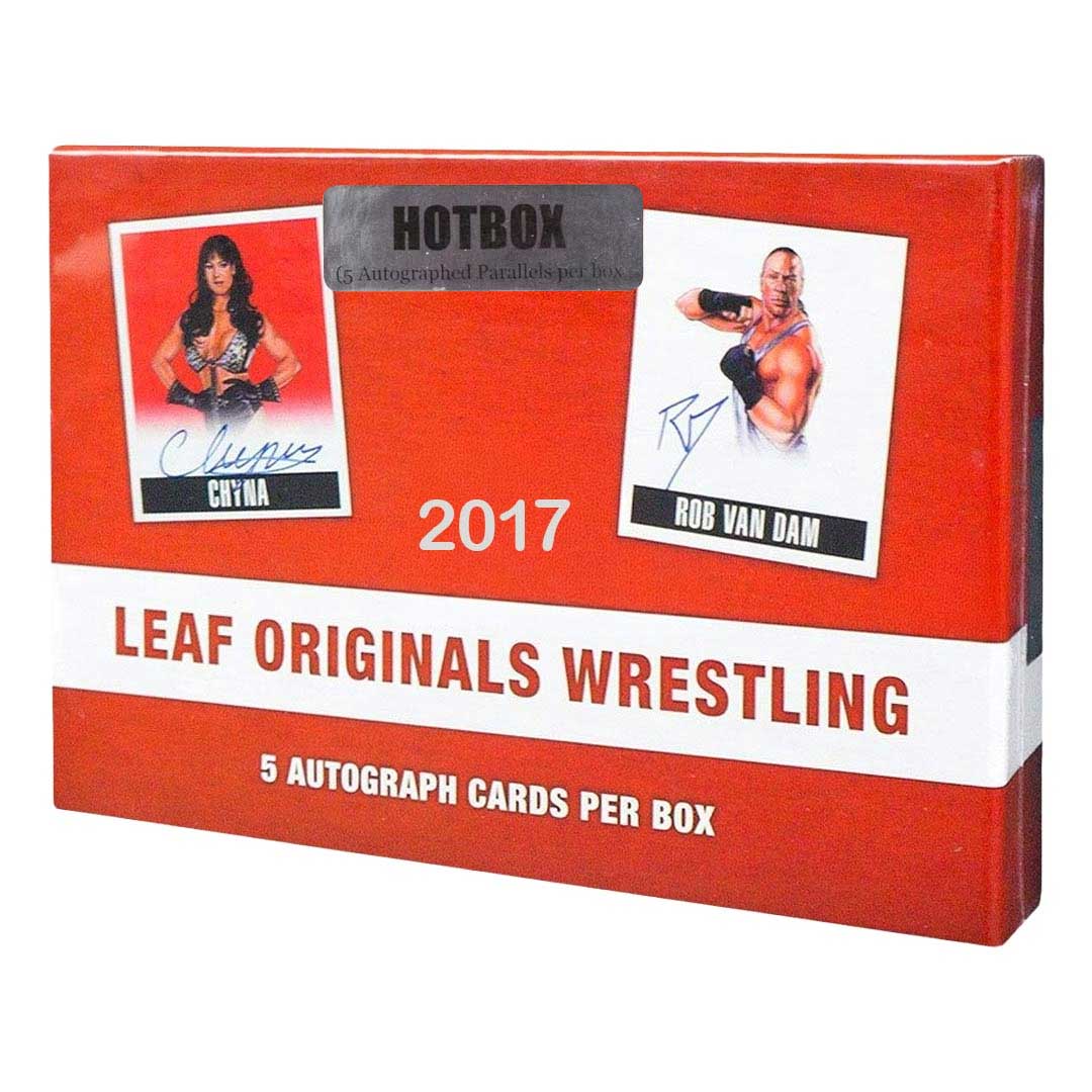 2017 Leaf Originals Wrestling Hobby Hot Box