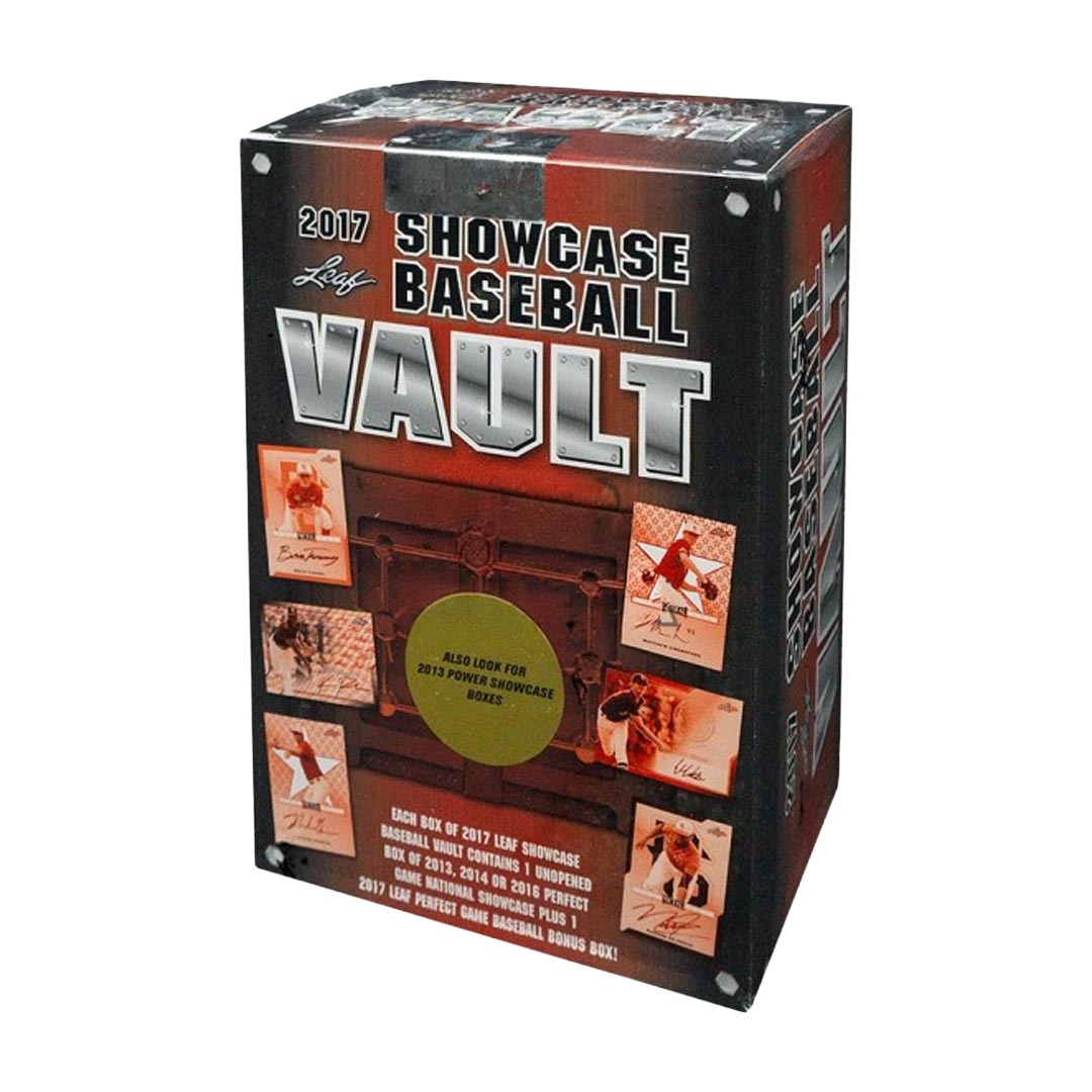 2017 Leaf Showcase Vault Baseball Box