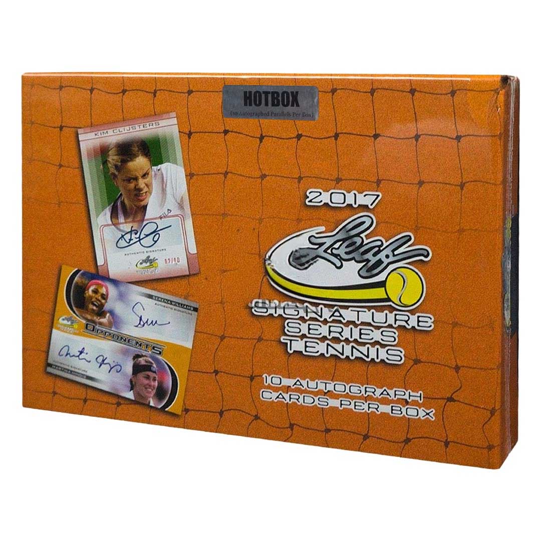 2017 Leaf Signature Series Tennis Hobby Box Hot Box