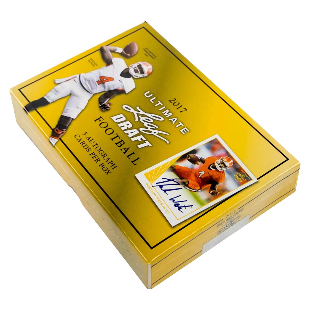 2017 Leaf Ultimate Draft Football Hobby Box