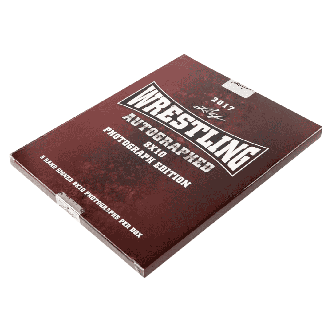 2017 Leaf Wrestling Signed 8x10 Edition Hobby Box