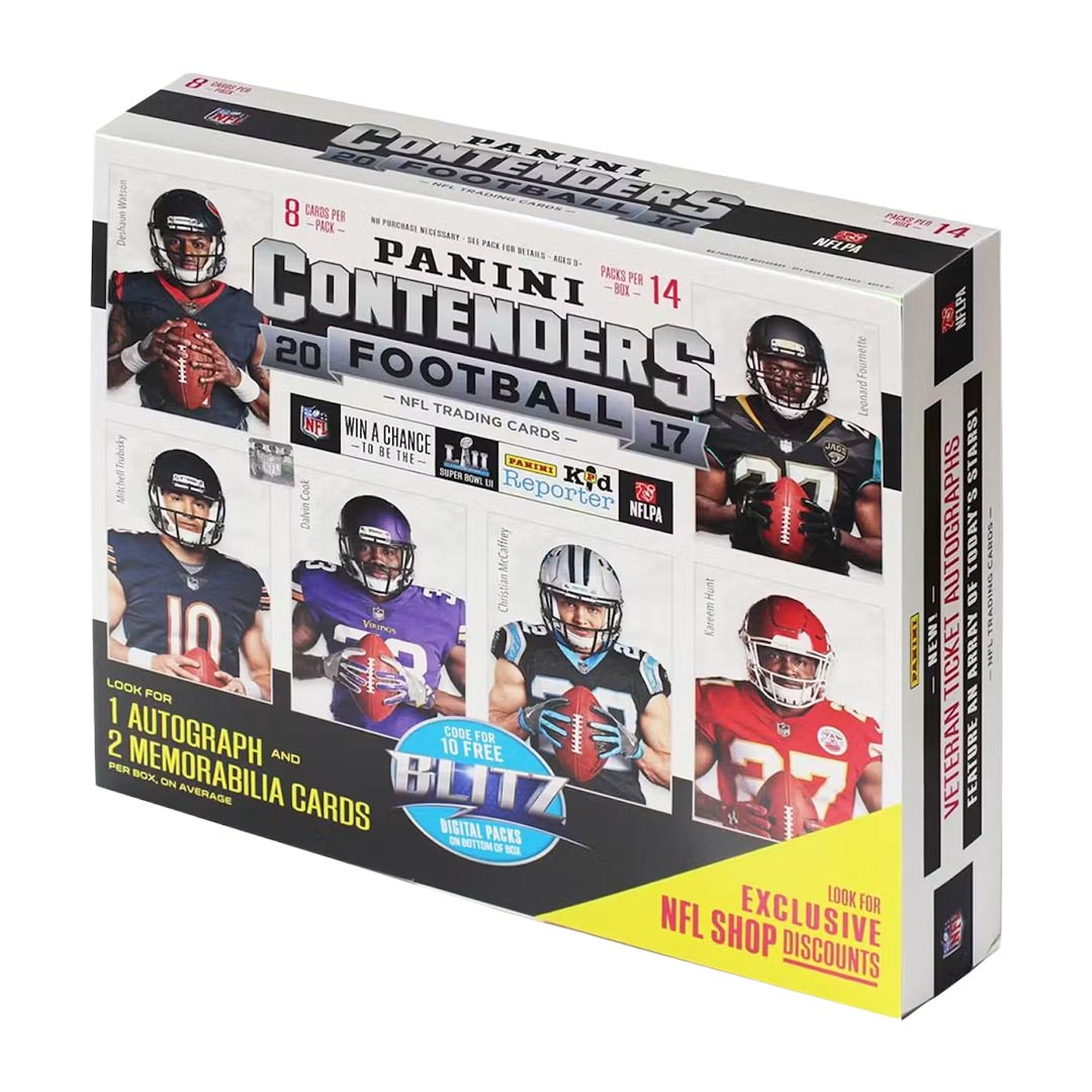 2017 Panini Contenders Football 14-Pack Ultra Mega Box