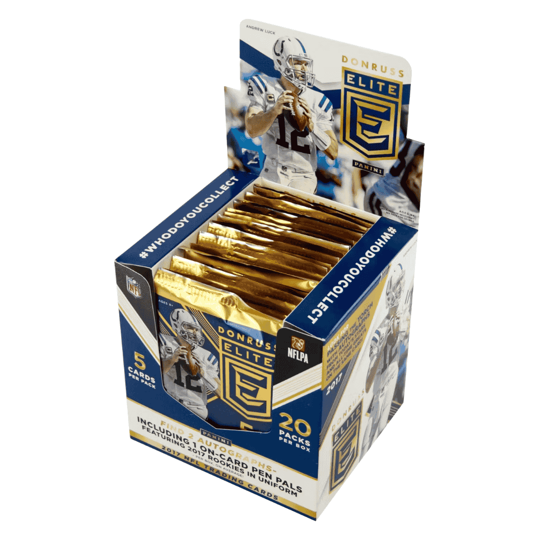 2017 Panini Donruss Elite Football Hobby Box
