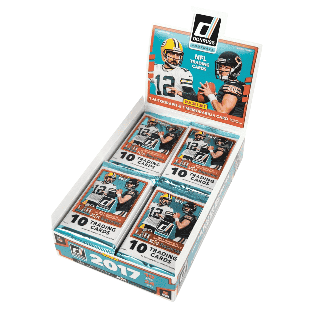 2017 Panini Donruss Football Hobby Box