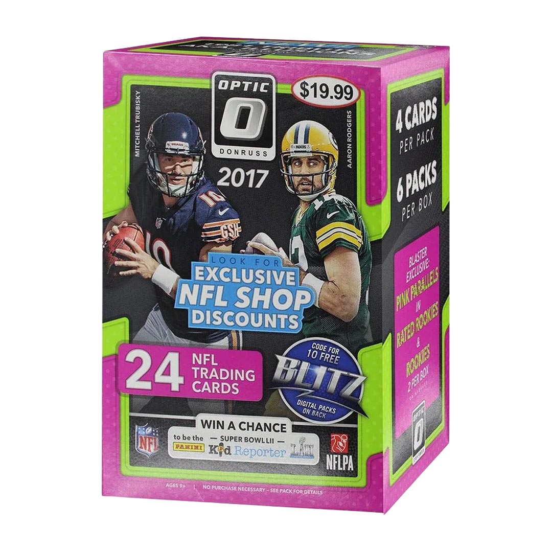 2017 Panini Donruss Optic Football Blaster Box