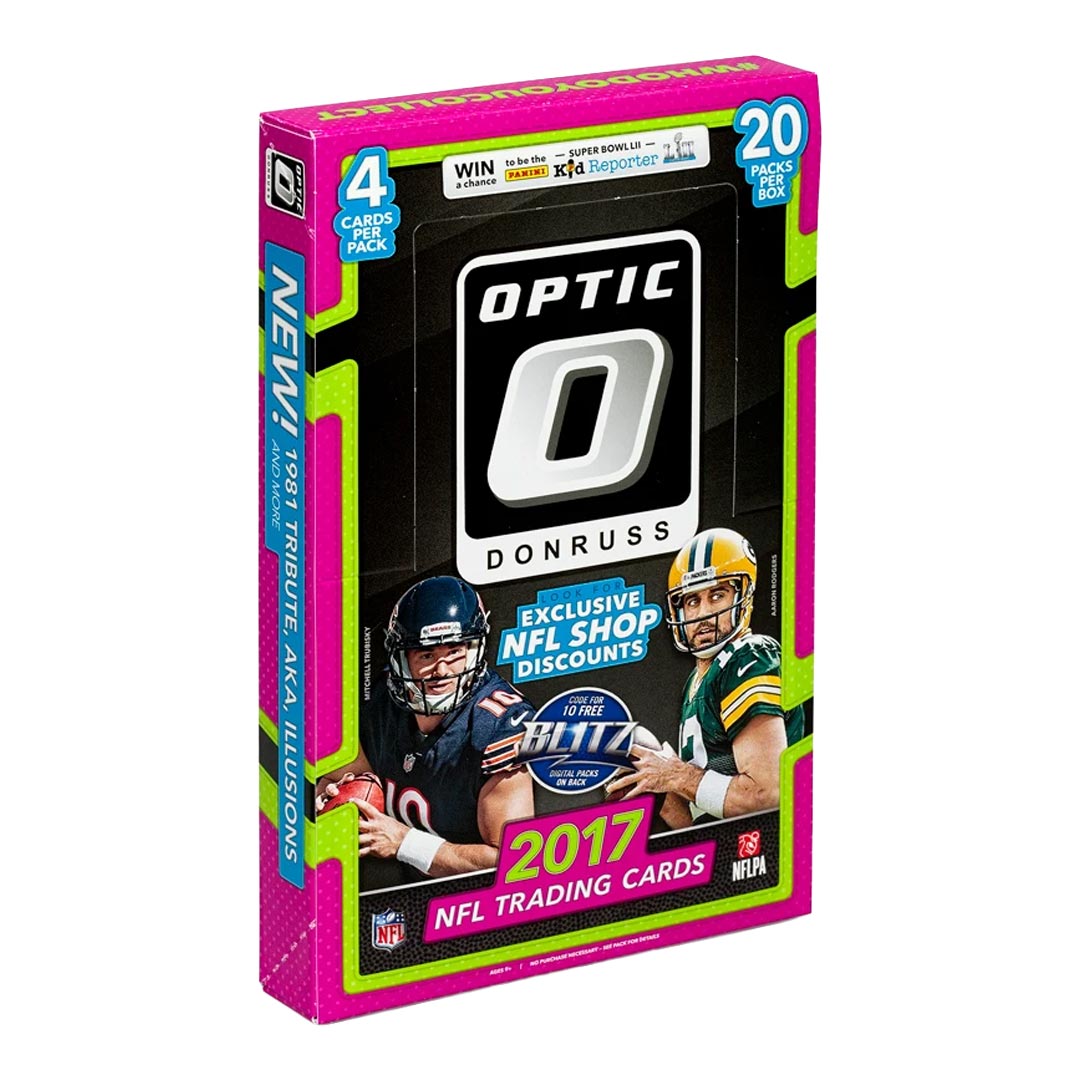 2017 Panini Donruss Optic Football Retail Box