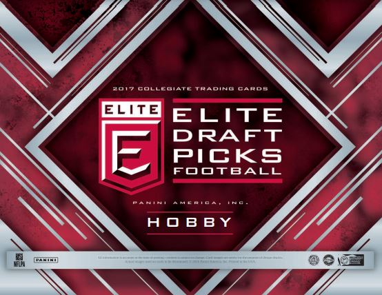 2017 Panini Elite Draft Picks Collegiate Football Hobby Pack
