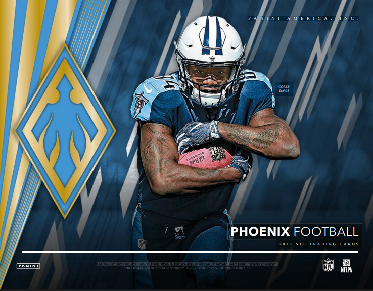 2017 Panini Phoenix Football Hobby 16-Box Case