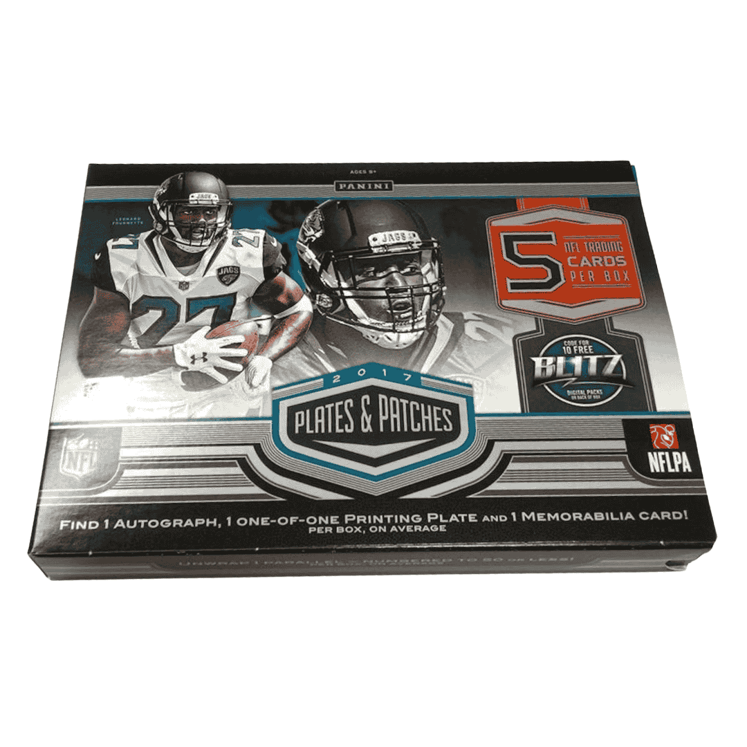 2017 Panini Plates & Patches Football Hobby Box