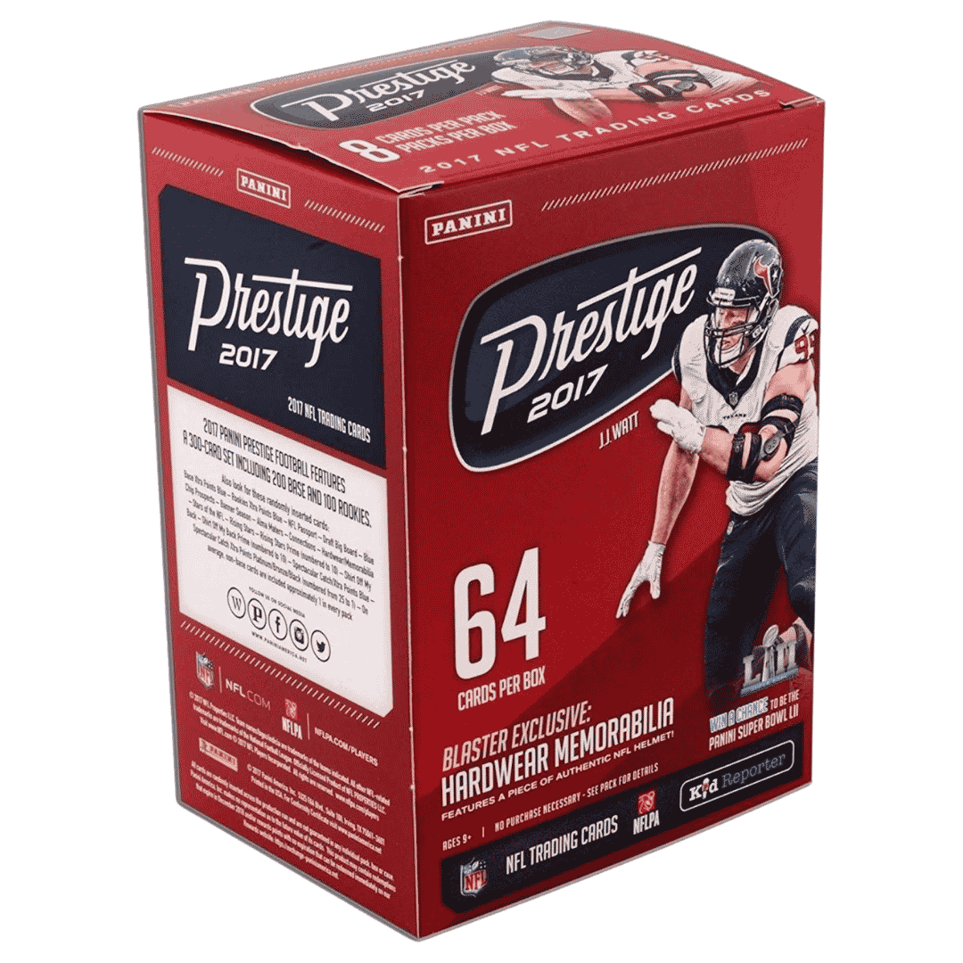 2017 Panini Prestige Football Blaster Box