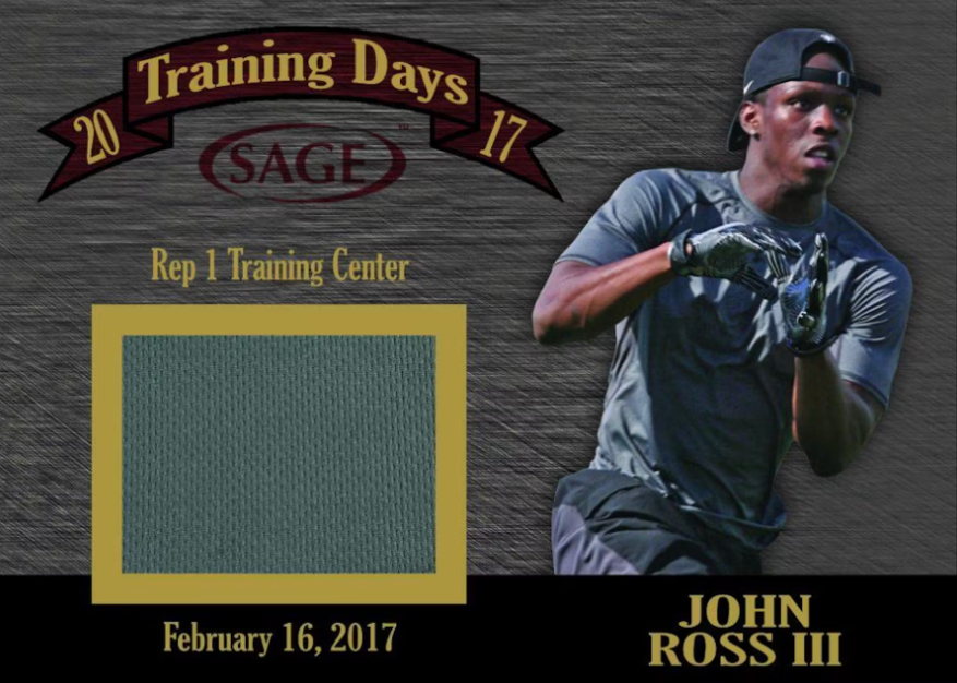 2017 Sage Autographed Football Hobby Pack