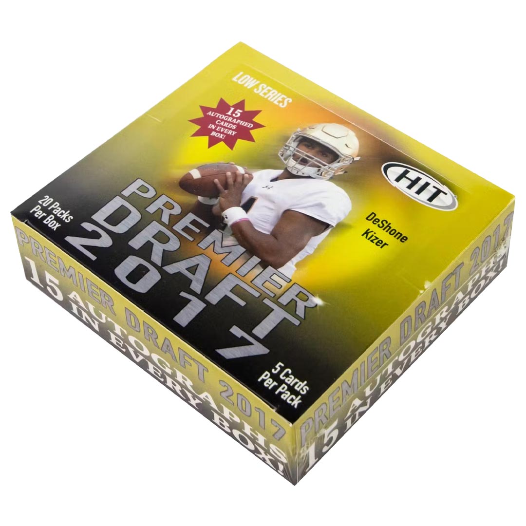 2017 Sage Hit Premier Draft Low Series Football Box