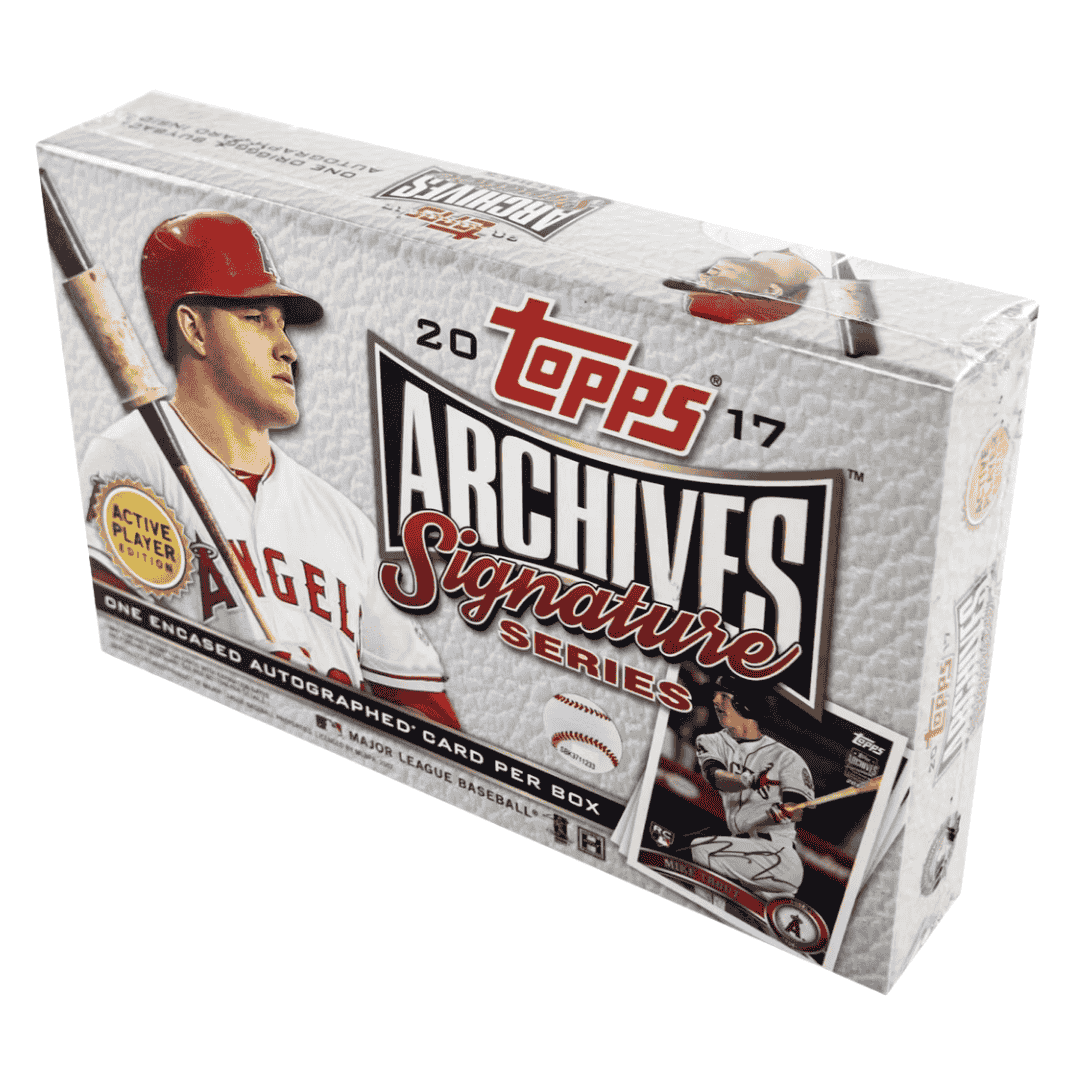 2017 Topps Archives Signature Series Baseball Box