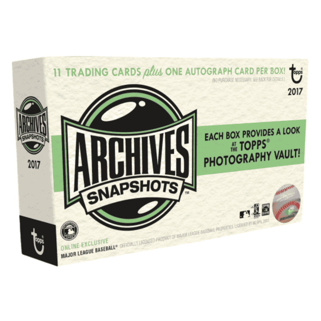 2017 Topps Archives Snapshots Baseball Box