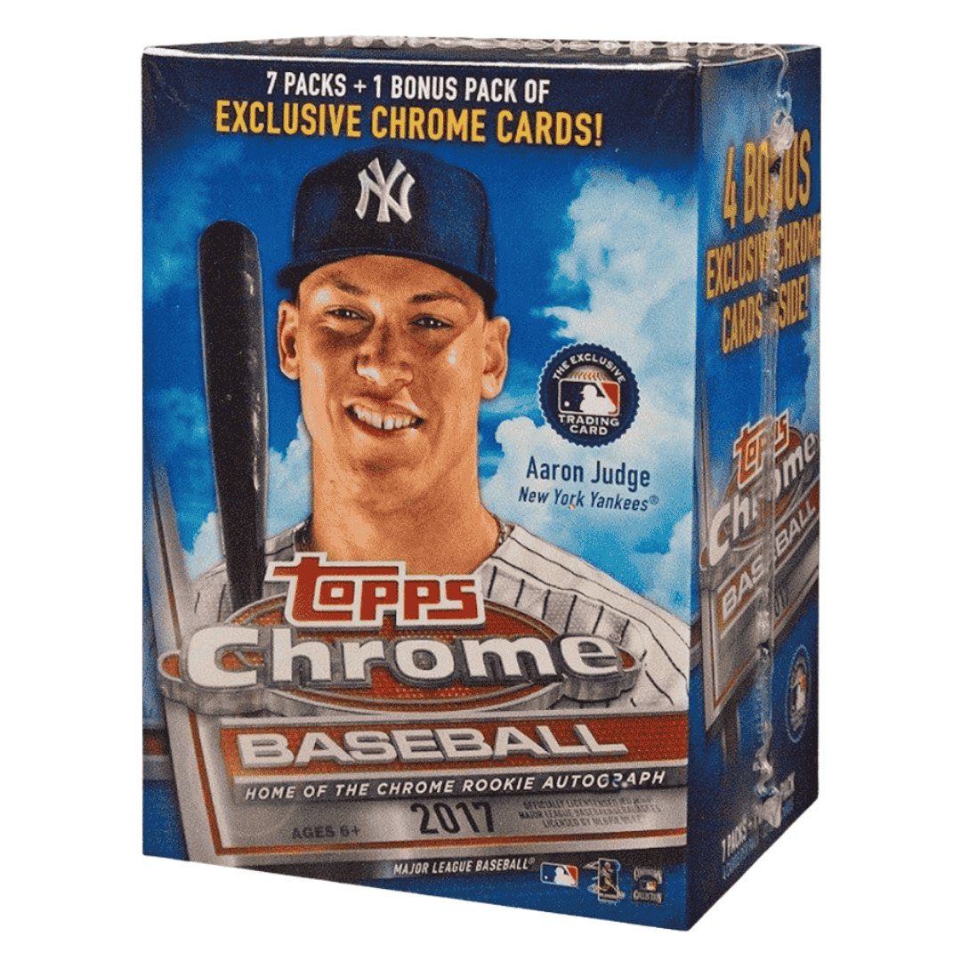 2017 Topps Chrome Baseball Blaster Box