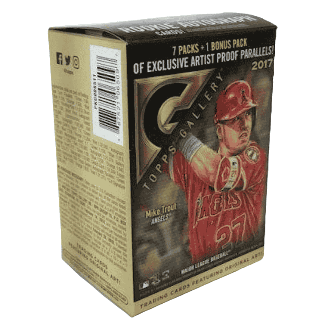 2017 Topps Gallery Baseball 8-Pack Blaster Box