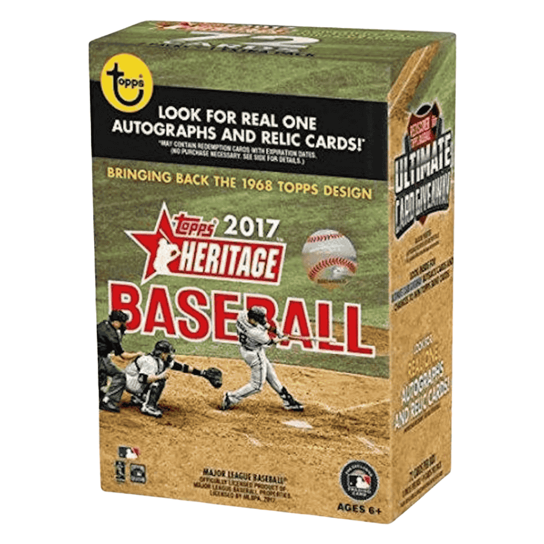 2017 Topps Heritage Baseball Blaster Box