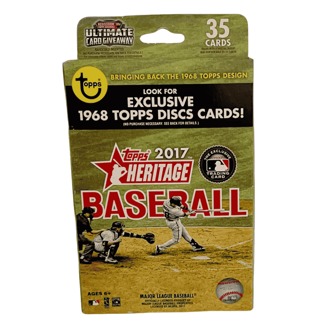 2017 Topps Heritage Baseball Hanger Box - 1968 Disc