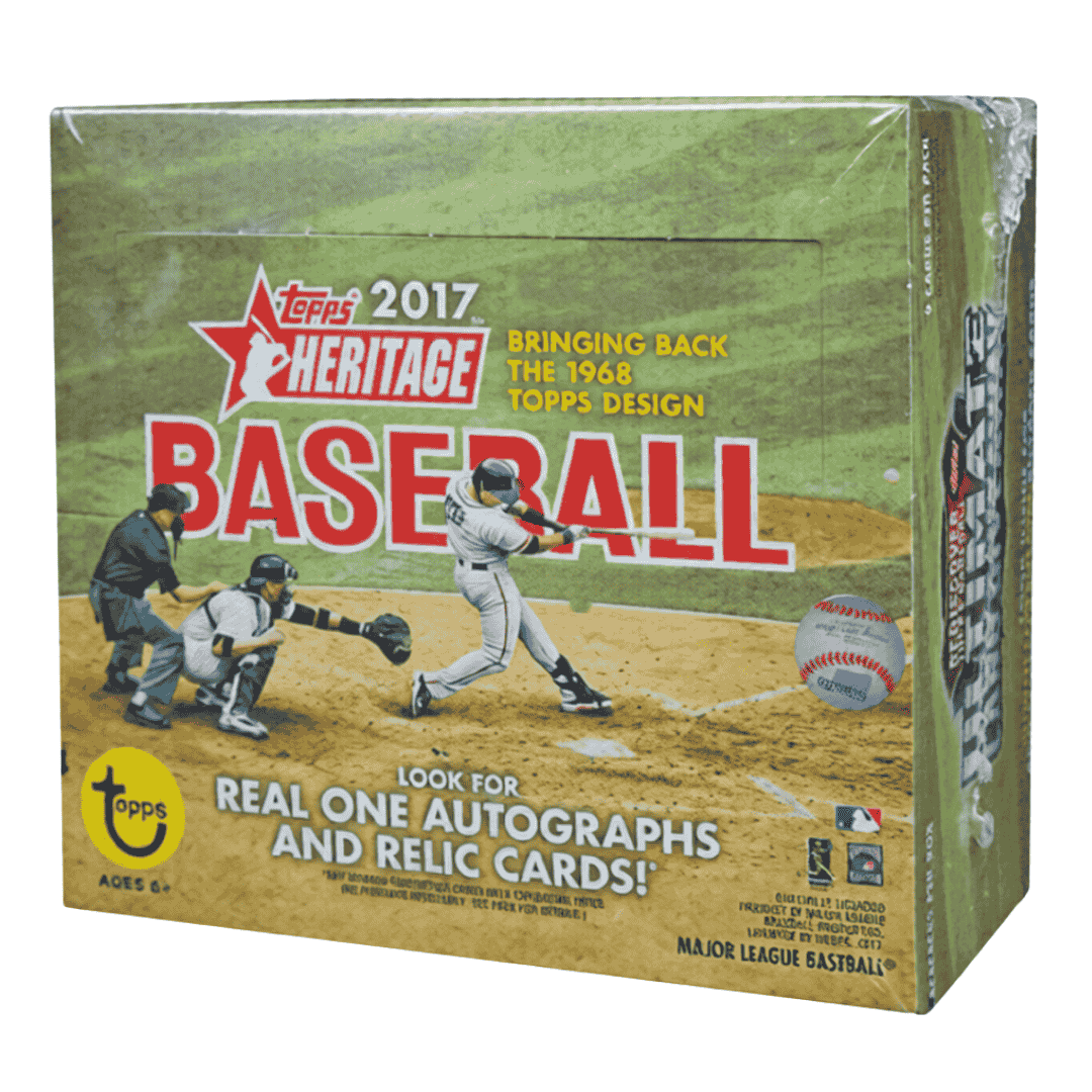 2017 Topps Heritage Baseball Retail Box