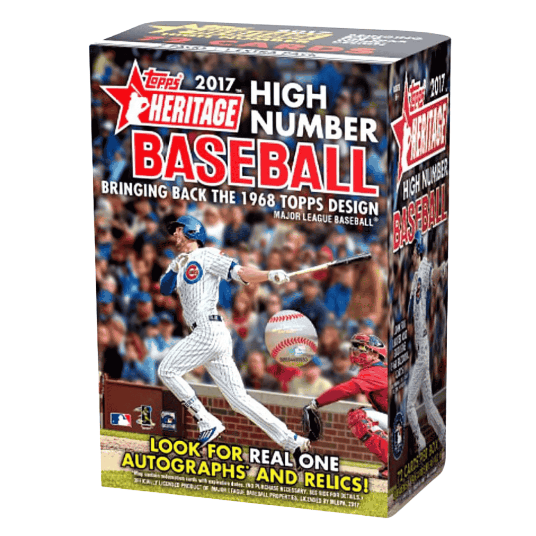 2017 Topps Heritage High Number Baseball Blaster Box
