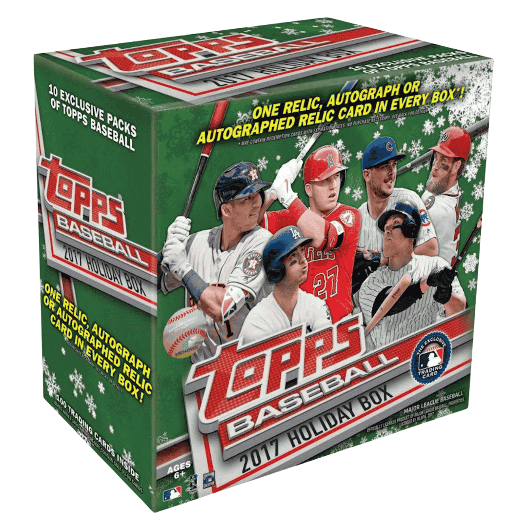 2017 Topps Holiday Baseball Mega Box