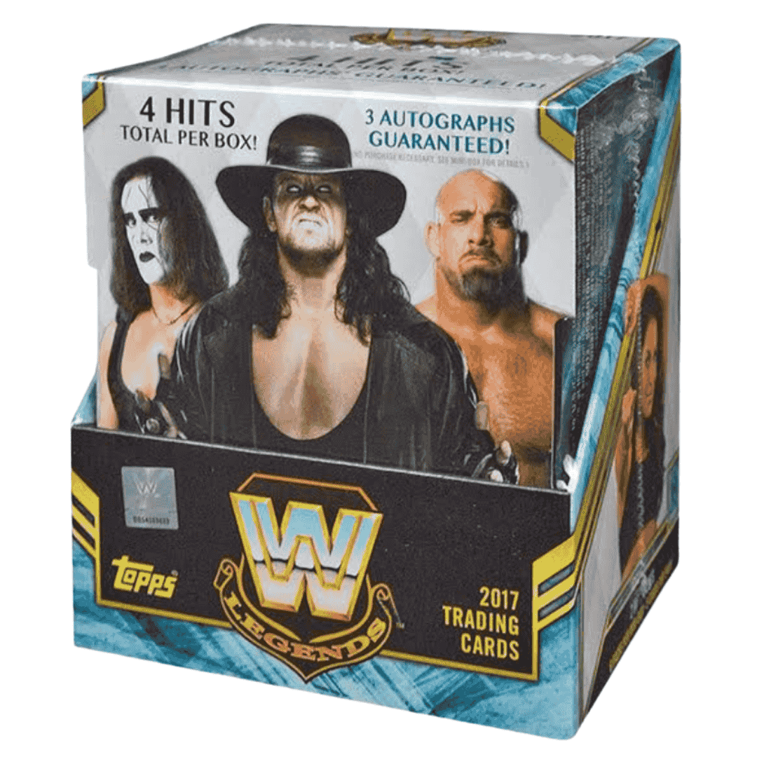 2017 Topps Legends of WWE Wrestling Hobby Box