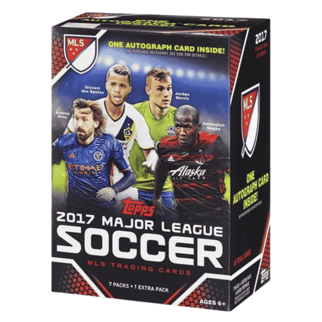 2017 Topps MLS Soccer 8ct Blaster Box