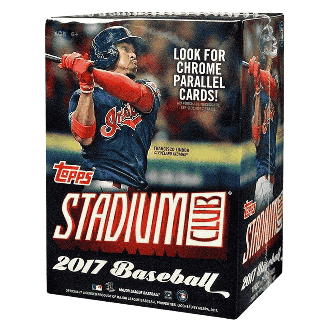 2017 Topps Stadium Club Baseball Blaster Box