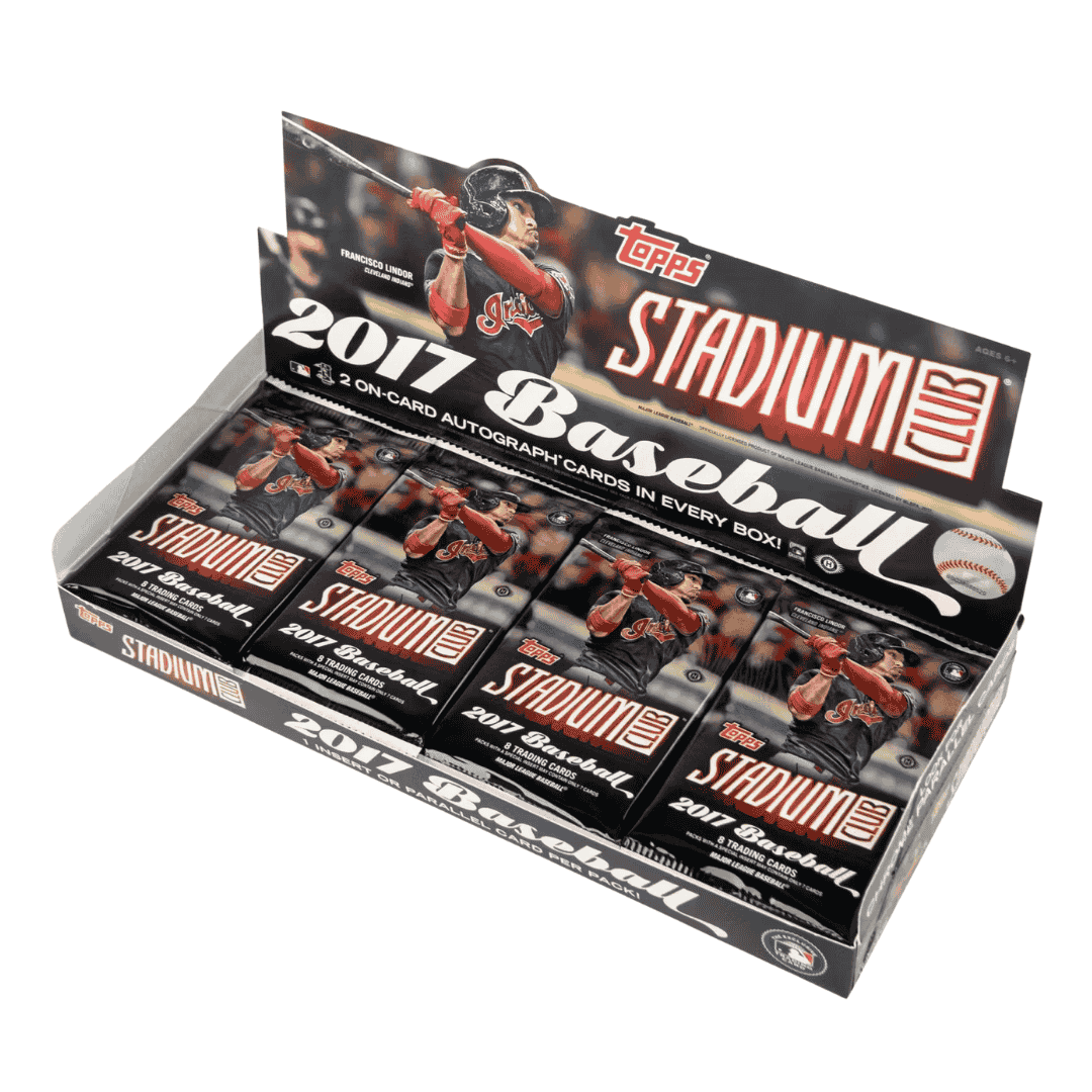 2017 Topps Stadium Club Baseball Hobby Box