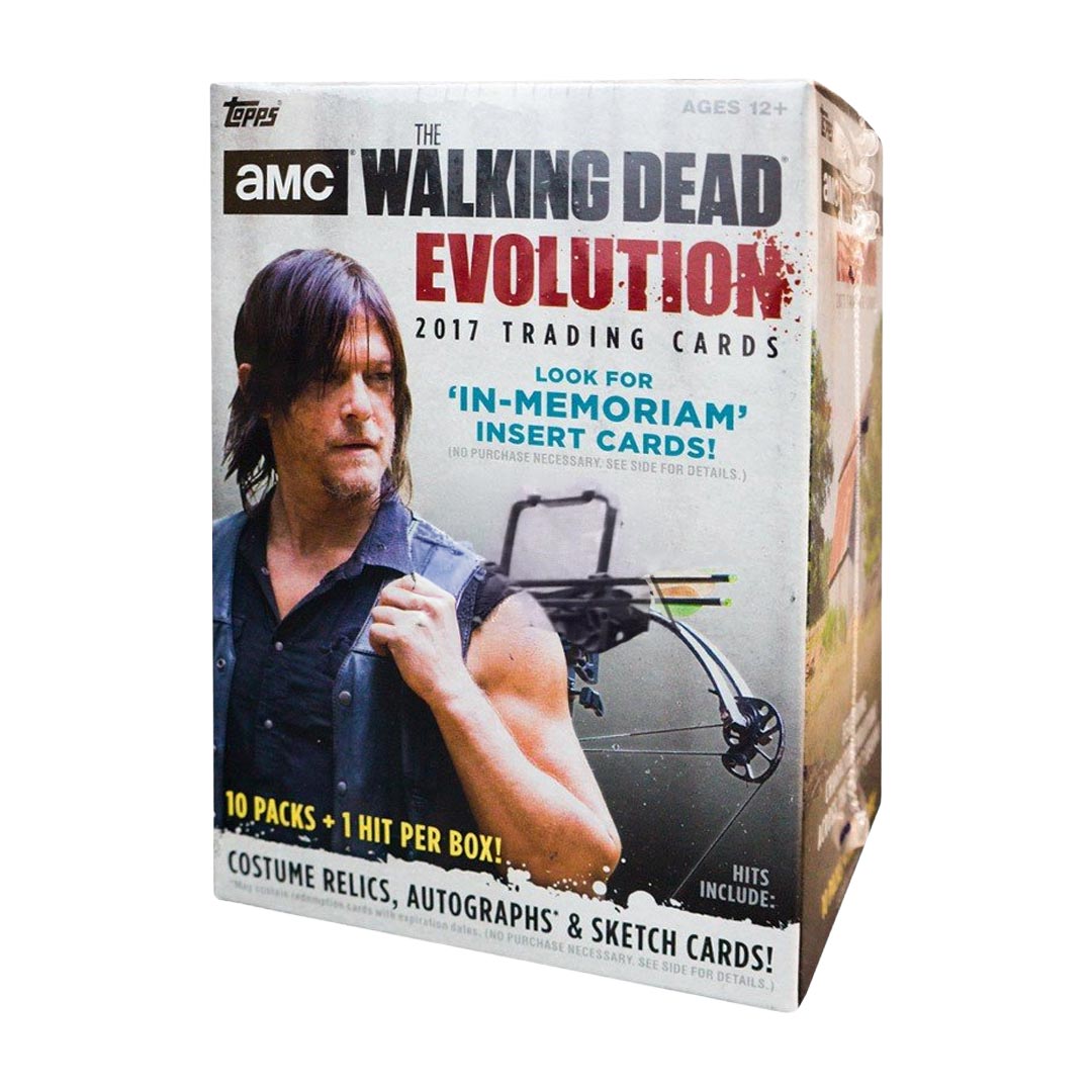 2017 Topps The Walking Dead Evolution Blaster Box