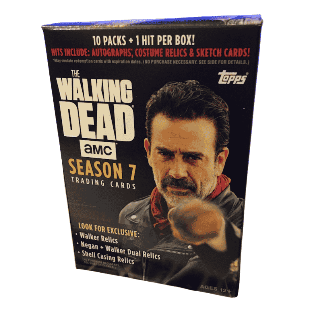 2017 Topps The Walking Dead Season 7 Trading Cards Blaster Box