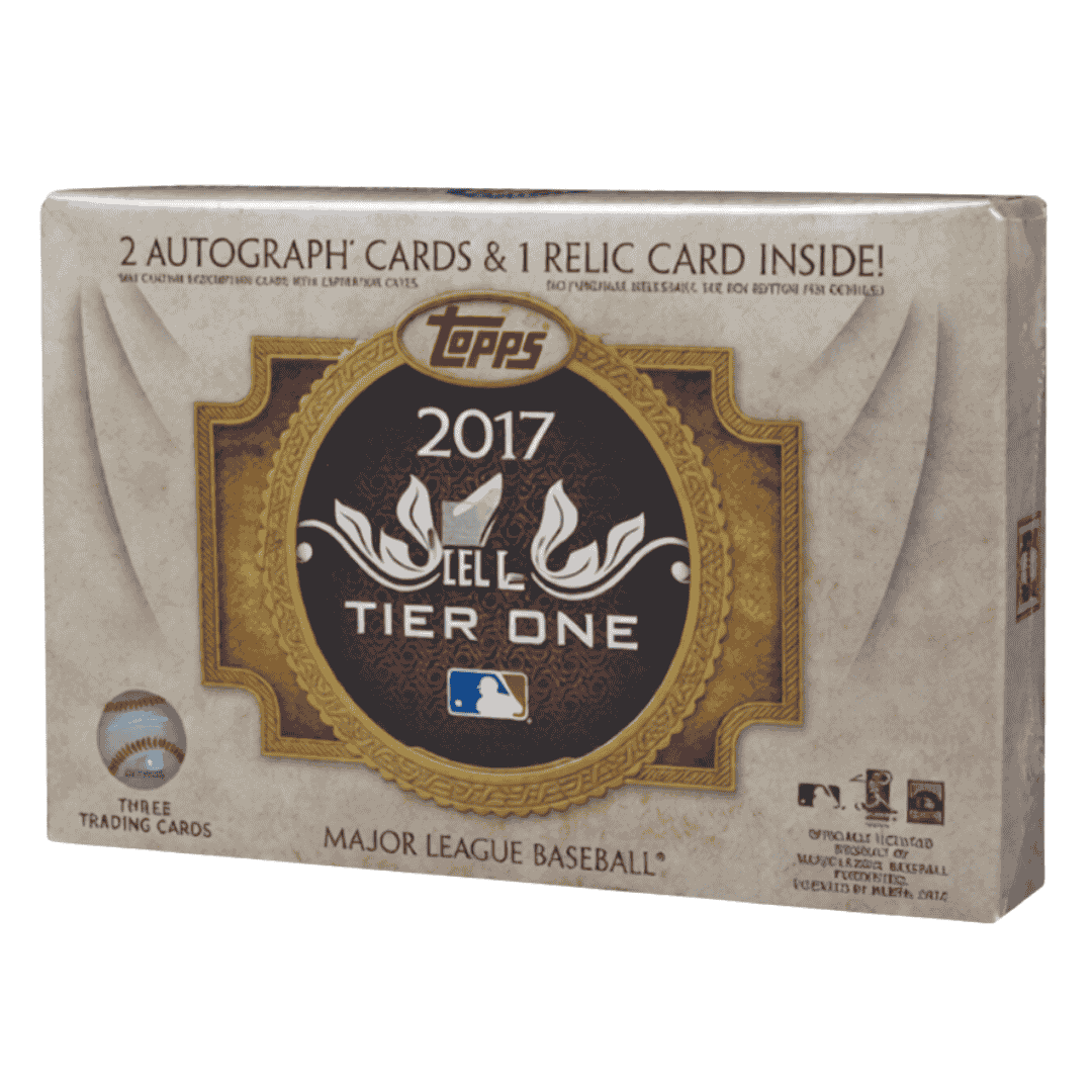2017 Topps Tier One Baseball Hobby Box